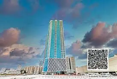 🏢 شقة فاخرة 3 غرف وصالة للبيع في كونكر تاور – مساحة نادرة وسعر مميز