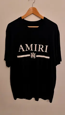 Amiri Logo T-shirt Black