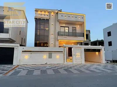Villa for sale in Al Amrah, Ajman. A unique opportunity to own a modern home with an elegant design