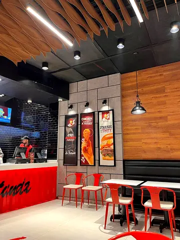Modern Fast Food Restaurant Interior Work | Complete Fitout and Decor