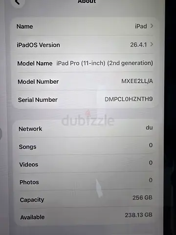 iPad Pro 11-inch (2nd gen) 256GB - Good Condition LTE