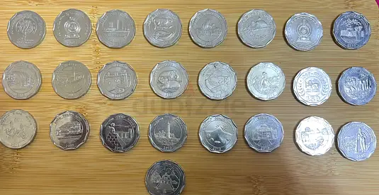 🔥 For Sale: Sri Lanka SL10 25 District Commemorative Coin Set (UNC) 🇱🇰