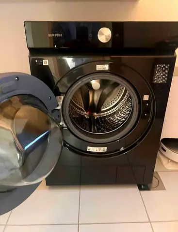 Samsung latest model bespoke 11.5 kg washer 1600 rpm speed for spin WiFi model