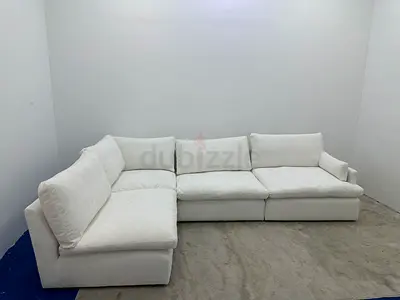 Excellent condition home centre white color cloud sofa