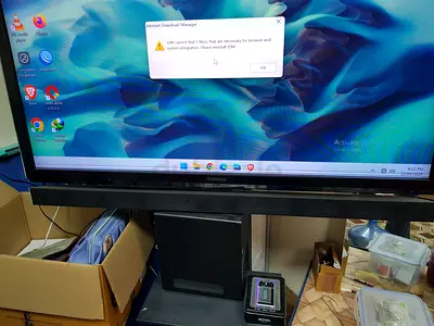 Toshiba 55 LCD TV without Stand — Good Working Condition. Original remote. Some lines showing