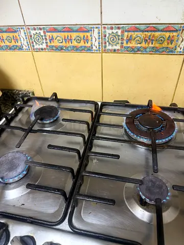 Gas burner  table top
