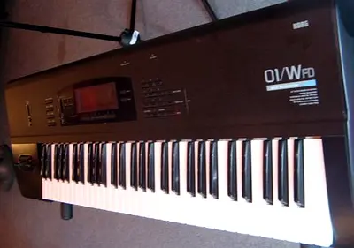 Korg O1/W FD Synthesizer having 61 keys. Perfect working. Cash on Free delivery with warranty.
