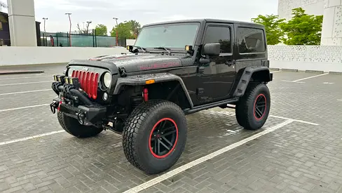 2015 GCC Jeep Wrangler Rubicon Fully original paint never accidented