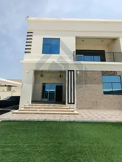 Modern villa for rent in Al Ruqaybah area | 5 bedrooms + maid's room | Near Sharjah Grand Mosque