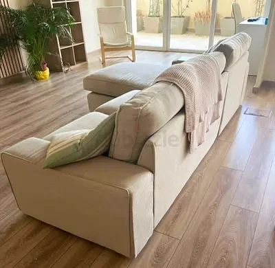 IKEA Kivik L Shape Sofa Beige Good condition