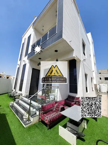 A prime opportunity to buy or rent a furnished villa in Al Yasmin neighborhood, Ajman. Located in a prestigious area close to all amenities, this vill