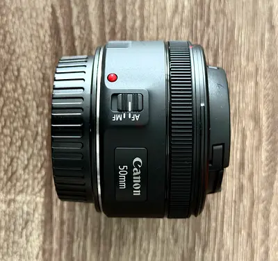 Canon EF Lense 55mm (1:1.8 STM), ϕ 49 mm, AF+MF