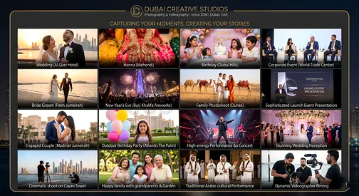 📷 Premium Photo  Video Services in Dubai