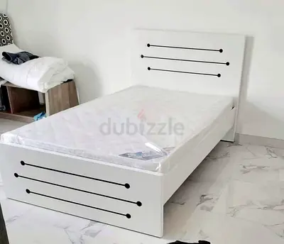 Double Bed(120×190cm) Wooden New