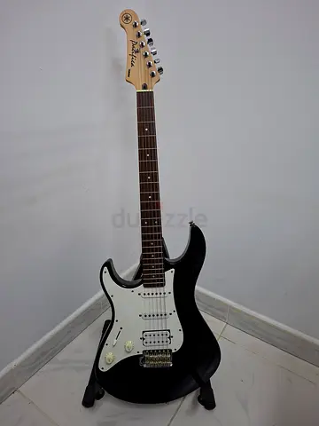 Black Pacifica Electric Guitar Left Handed- Good Condition