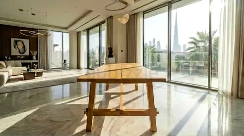 Solid Oak Dining Table