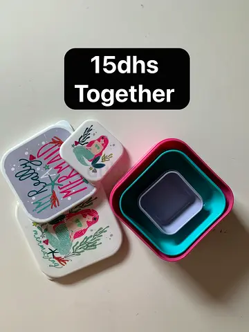 Mermaid lunch box set