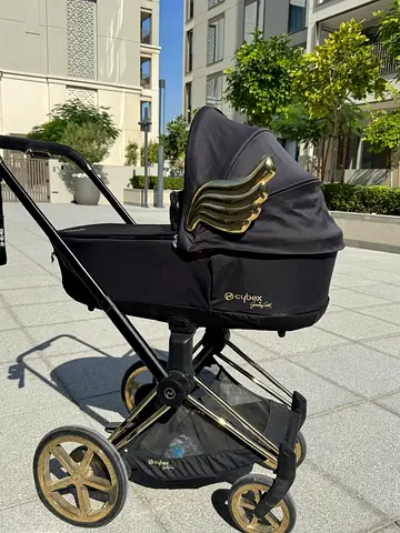 Cybex Priam Jeremy Scott “Wings” Stroller + Car Seat Set (Luxury Edition)
