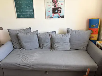 IKEA grey sofa bed