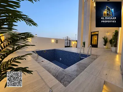 Corner villa with private pool, elegant and modern design, freehold ownership