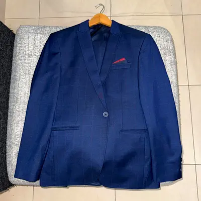 Milano, Navy Blue Men’s Single-Breasted Blazer – Size 52