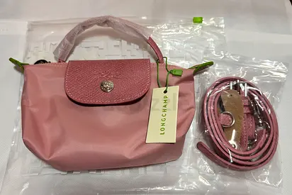 Longchamp mini pliage - pink