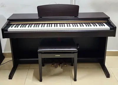 The Yamaha Arius YDP-160 is an 88-key digital piano featuring Graded Hammer (GH) action, designed