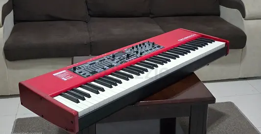 Nord Electro 5 Hp style 73-Hammer Action Keyboard (Red) - Good Condition