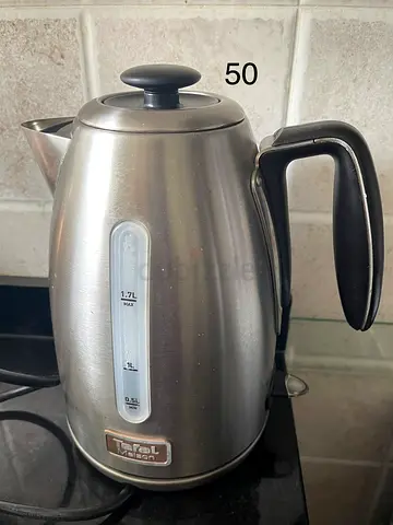 Tefal 1.7L Stainless Steel Electric Kettle - Used