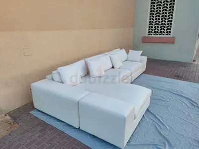 Eichholtz Brand white color lshape sofa for sale