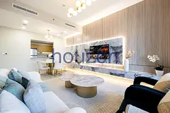 Modern 2BR + Maid's | Burj View | High Floor