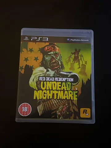 Red Dead Redemption: Undead  Nightmare (PS3) - Original Disc in Case CIB
