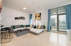 Furnished | Full Marina View | 2 Parkings