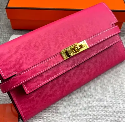 Hermes Kelly 24. To Go Rose. New