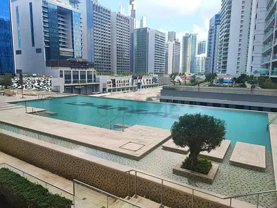 ✨ Luxury Studio with Stunning Pool View | Resort-Style Living | Prime Location