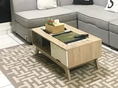 Coffee table with lots of storage