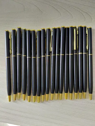 Royal jet black ink pens