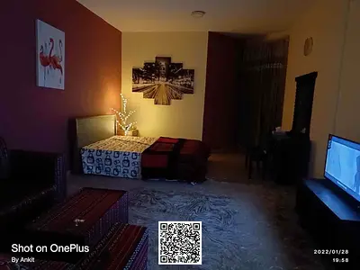 استوديو مفروش متاح للإيجار في أبراج هورايزون على أساس شهري