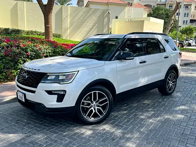 2018 Ford Explorer Sport V6 3.5L 365HP, GCC, Full Option, Original Paint, Perfect Condition, 2 Keys
