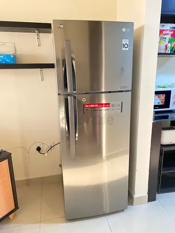 LG 2 Door 400 Liters Top Mount Freezer, Inverter Linear CompressorDoorCooling Multi Air Flow FREE DE