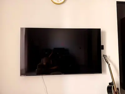 47-55 Flat Panel Wall-Mount TV (Good Condition)