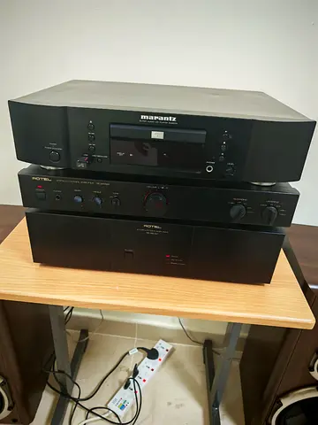 Rotel Pre and Power Amplifier 2 Ch rb980bx. rc970bx