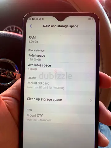 Vivo Y93 smartphone - 6GB RAM, 128GB storage, good condition