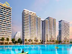 No Commission \ Waterfront Studio | Lagoon &amp; Marina Views | Azizi Venice Dubai South \ CASH