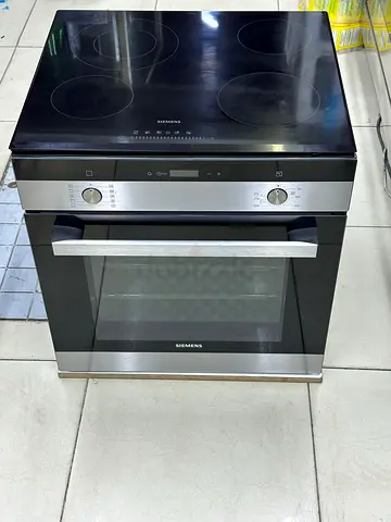 Siemens built-in 4 burner electric top and oven