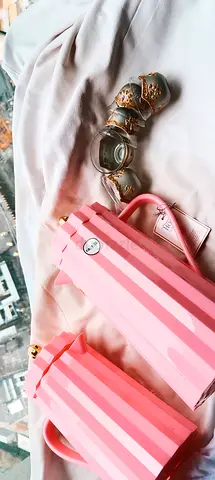 Pink Turkish tea  Set (Pair) - Never Used, perfect Condition