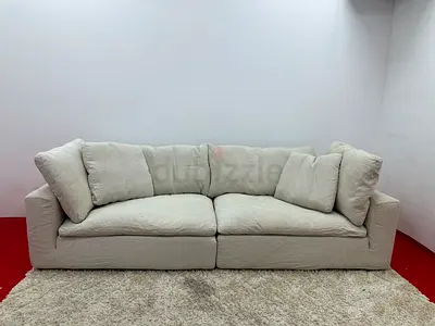 As like new condition the loom collection sofa