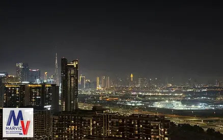 1BR Apartment | Lagoon & Downtown View | Furnished | Sobha Hartland – The Crest Tower C