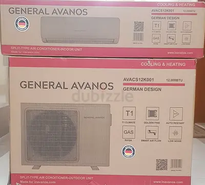 General Avanos 12,000 BTU Split Air Conditioner (New in Box)