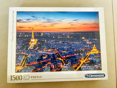 Clementoni 1500-piece Puzzle — Paris Nightscape (Sealed)